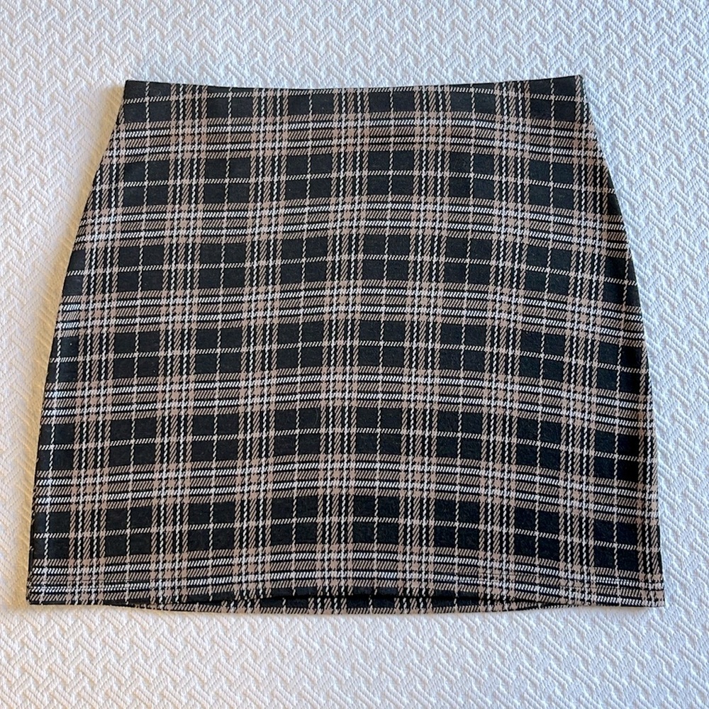 Ardene | Plaid mini skirt with elastic waistband